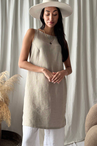 Less is More pellavamekko, natural