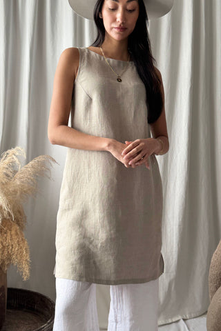 Less is More pellavamekko, natural