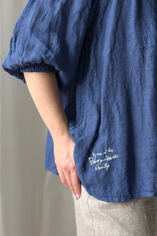 Lily pellavapaita, royal blue