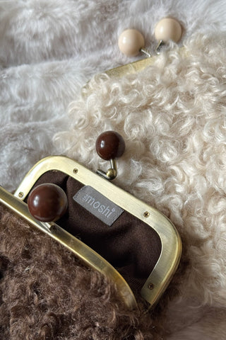 Livia pouch, dark brown