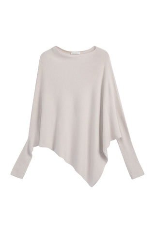 Love Me Now asymmetrinen neule, light beige