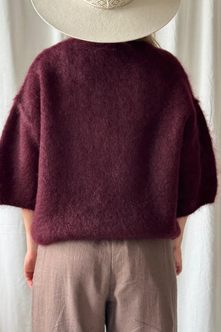 Love spell mohairneule, red wine