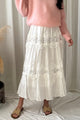 Lovely Lace skirt, white 