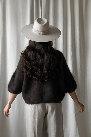 Love spell mohairneule, espresso