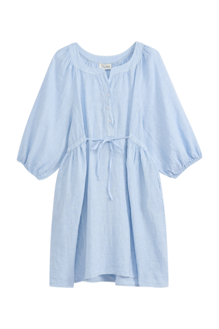 Lucia linen dress, light pink