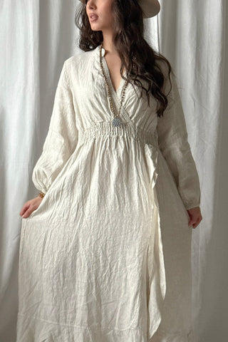 Ma Chérie pellavamekko, hiekka