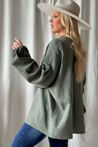 Maddie puuvillapaita, camo