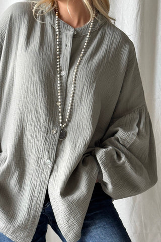 Maddie puuvillapaita, taupe