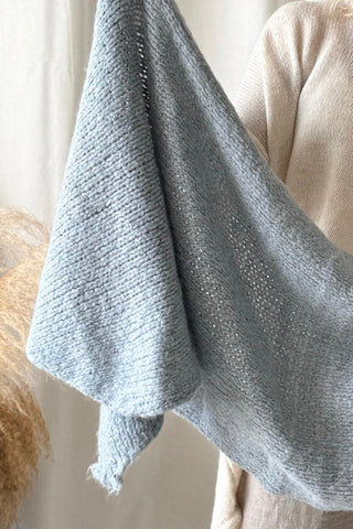Mae scarf, light blue