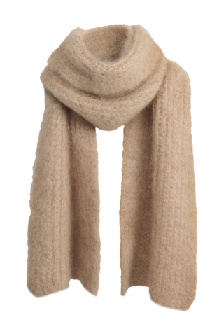 Magic mohair scarf, caramel