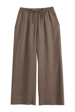 Mallorca pellavahousut, coffee