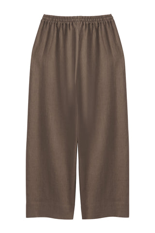 Mallorca pellavahousut, coffee