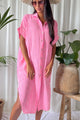 Marevia paitamekko, hot pink stripe