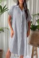 Marevia paitamekko, navy stripe
