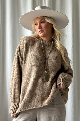 Marilee jumper, caramel