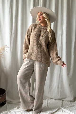 Marilee jumper, caramel