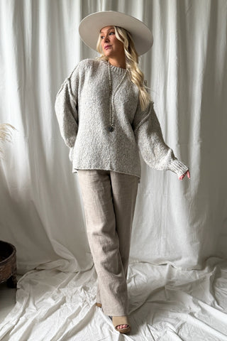 Marilee jumper, stone