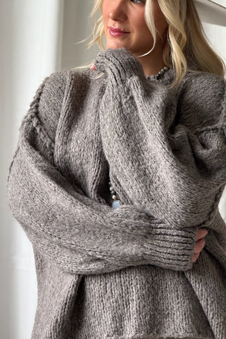 Marilee neule, taupe