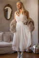 Marilyn tyllimekko, beige