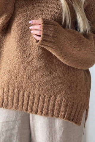 Maryanne neule, caramel