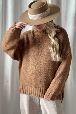 Maryanne neule, caramel