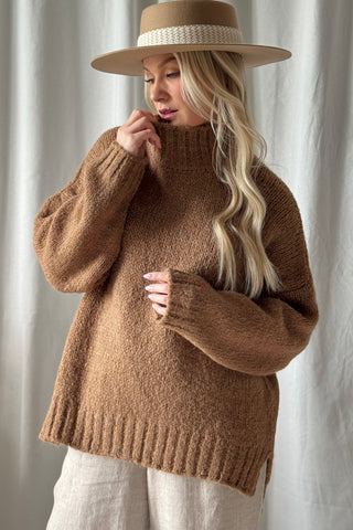 Maryanne neule, caramel