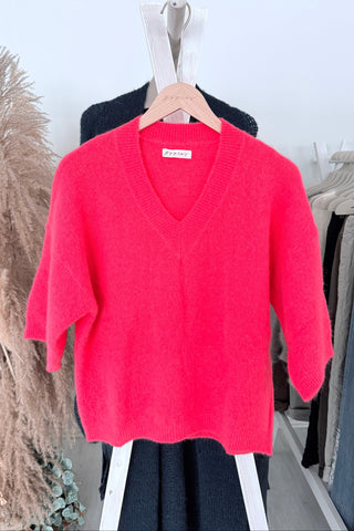 Melisse neule, coral