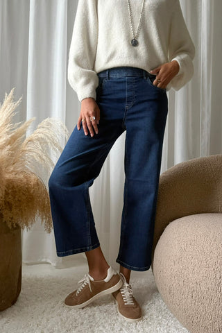 Melli culotte farkut, fjord navy