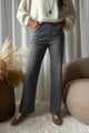 Melli flared leg farkut, slate grey