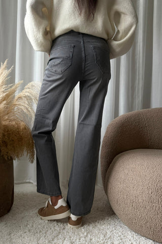 Melli flared leg farkut, slate grey