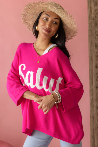 Message neule, SALUT fuchsia
