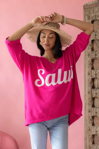 Message neule, SALUT fuchsia