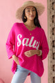 Message neule, SALUT fuchsia
