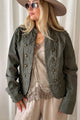 Military cotton jacket, camo