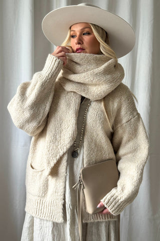 Mindy cardigan, off white