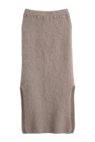 Irene mohairhame, taupe