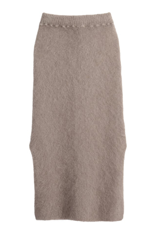 Irene mohairhame, taupe