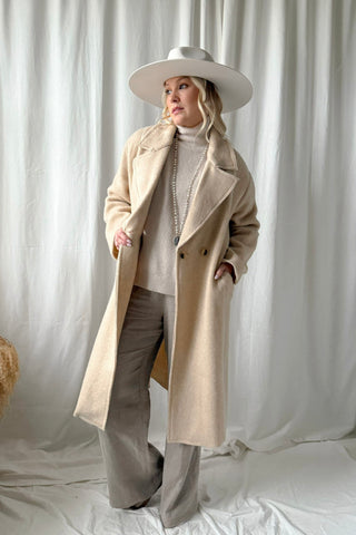 Molly villakangastakki, beige