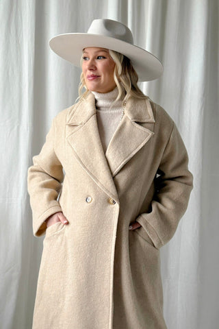 Molly villakangastakki, beige