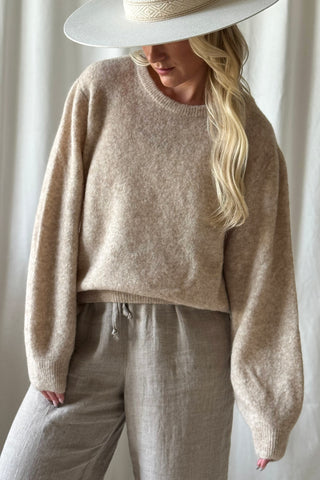 Montine neule, beige