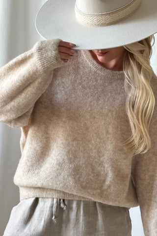 Montine neule, beige