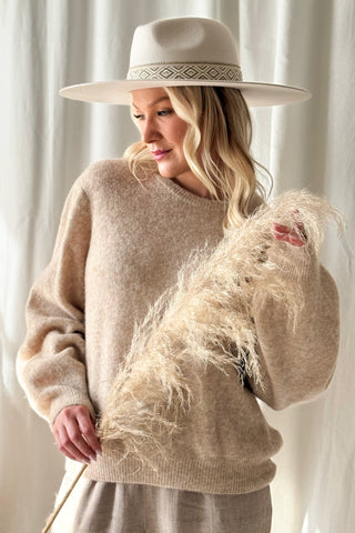 Montine neule, beige