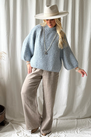 Moya jumper, light blue
