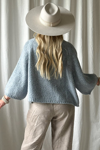 Moya jumper, light blue