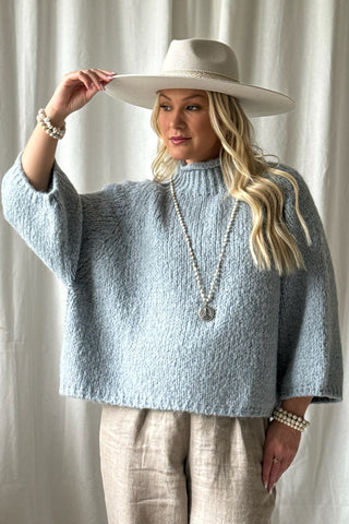 Moya jumper, light blue