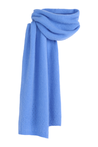 Nice mohair scarf, heavenly blue 