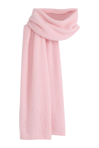 Nice mohair scarf, rose 