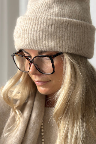 Nymph reading glasses, tortoise