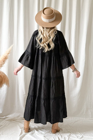 Octavia pellavamekko, musta