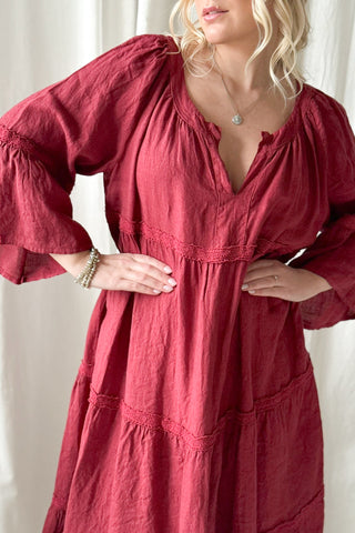 Octavia pellavamekko, red wine